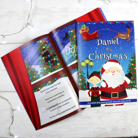Personalised Boys ""It's Christmas"" Story Book