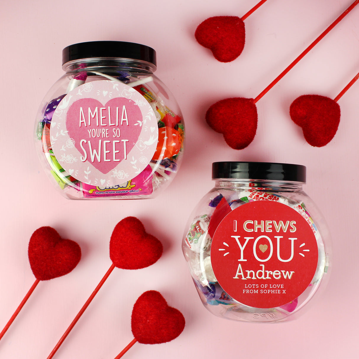 Personalised I Chews You Sweet Jar - Shop Sweets At Gift Moments - 6