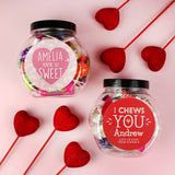 Personalised I Chews You Sweet Jar - Shop Sweets At Gift Moments - 6