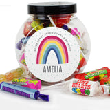 Personalised Rainbow Sweet Jar - Shop Sweets At Gift Moments - 2