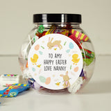 Personalised Easter Sweets Jar - Shop Sweets At Gift Moments - 3