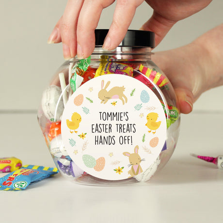 Personalised Easter Sweets Jar - Shop Sweets At Gift Moments - 4