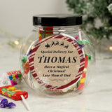 Personalised Special Delivery Sweet Jar - Shop Sweets At Gift Moments - 1