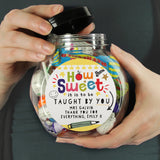 Personalised Shape Little Minds Sweet Jar - Shop Sweets At Gift Moments - 6