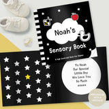 Personalised High Contrast Sensory Baby Book