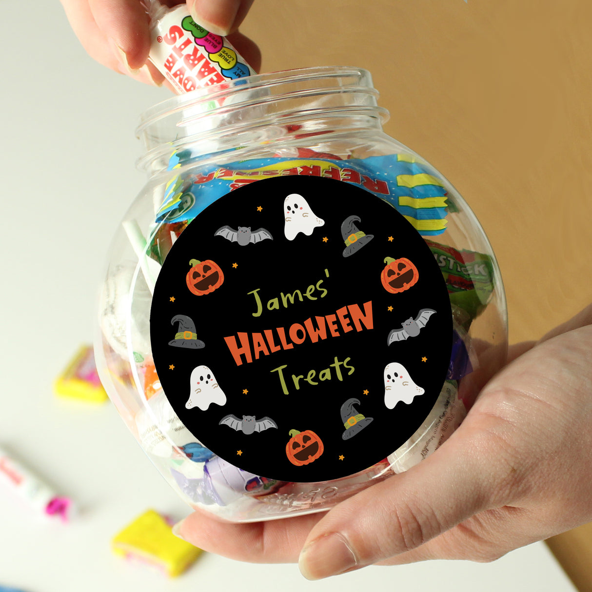 Personalised Halloween Sweets Jar - Shop Sweets At Gift Moments - 4