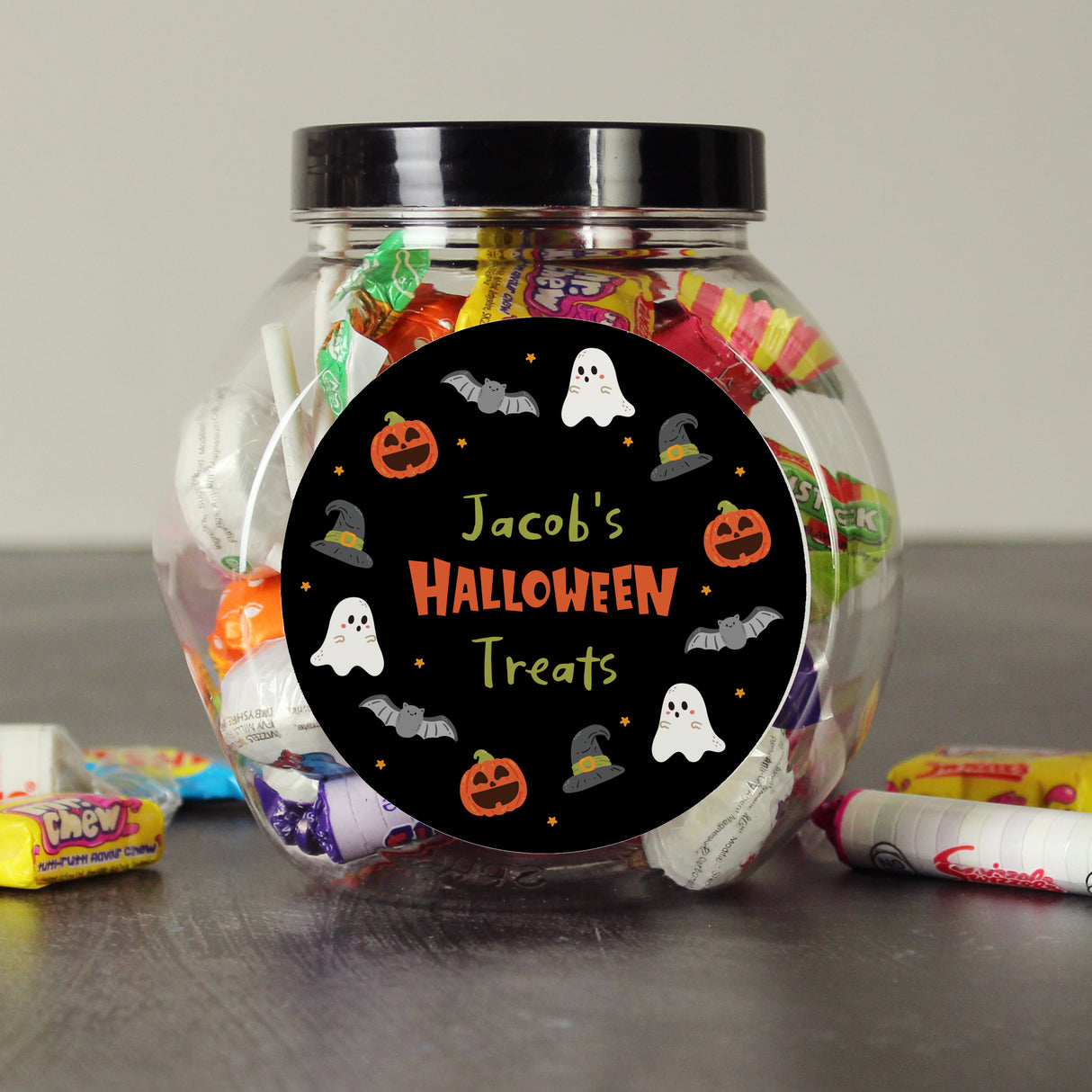 Personalised Halloween Sweets Jar - Shop Sweets At Gift Moments - 7