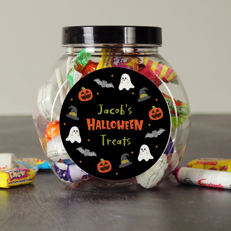 Personalised Halloween Sweets Jar - Shop Sweets At Gift Moments - 7