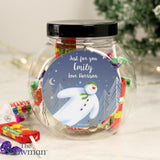 Personalised The Snowman Magical Adventure Sweet Jar - Shop Sweets At Gift Moments - 2