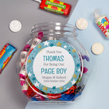 Personalised Page Boy Sweet Jar - Shop Sweets At Gift Moments - 1