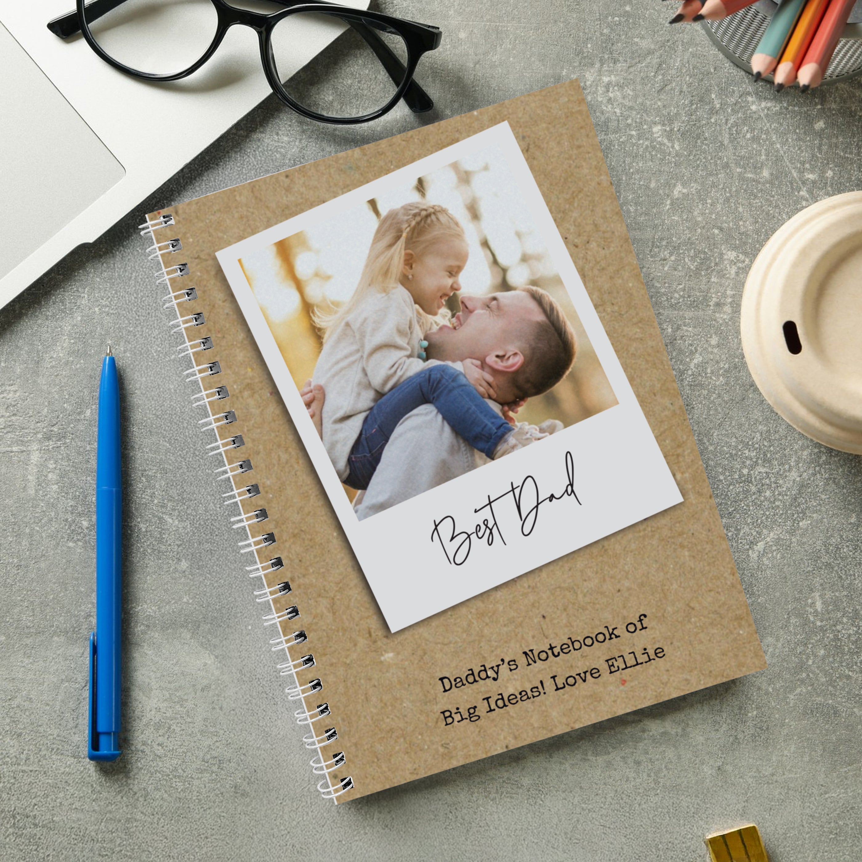 Personalised Photo Upload Polaroid Notebook - Shop Notebooks At Gift Moments - 2
