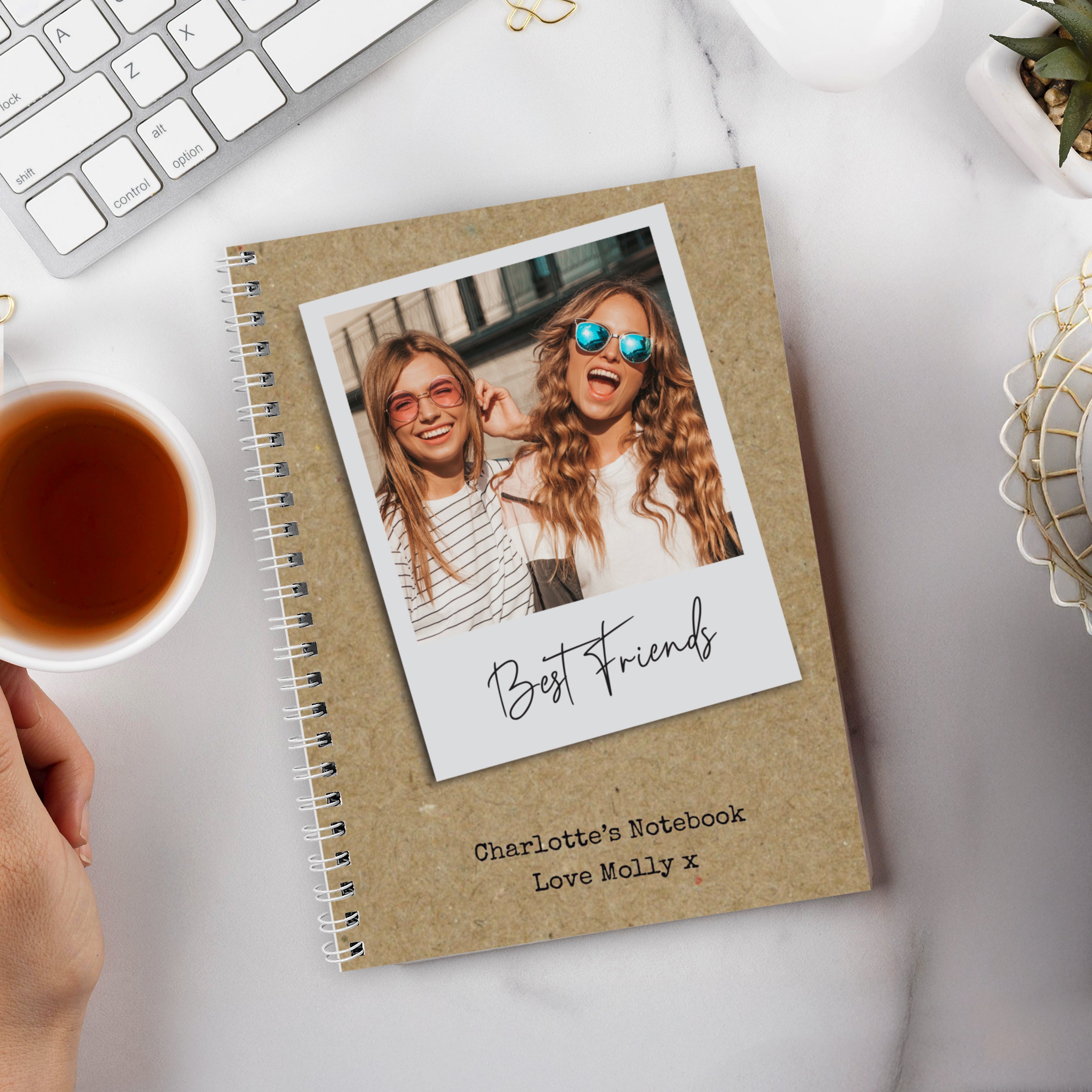 Personalised Photo Upload Polaroid Notebook - Shop Notebooks At Gift Moments - 3