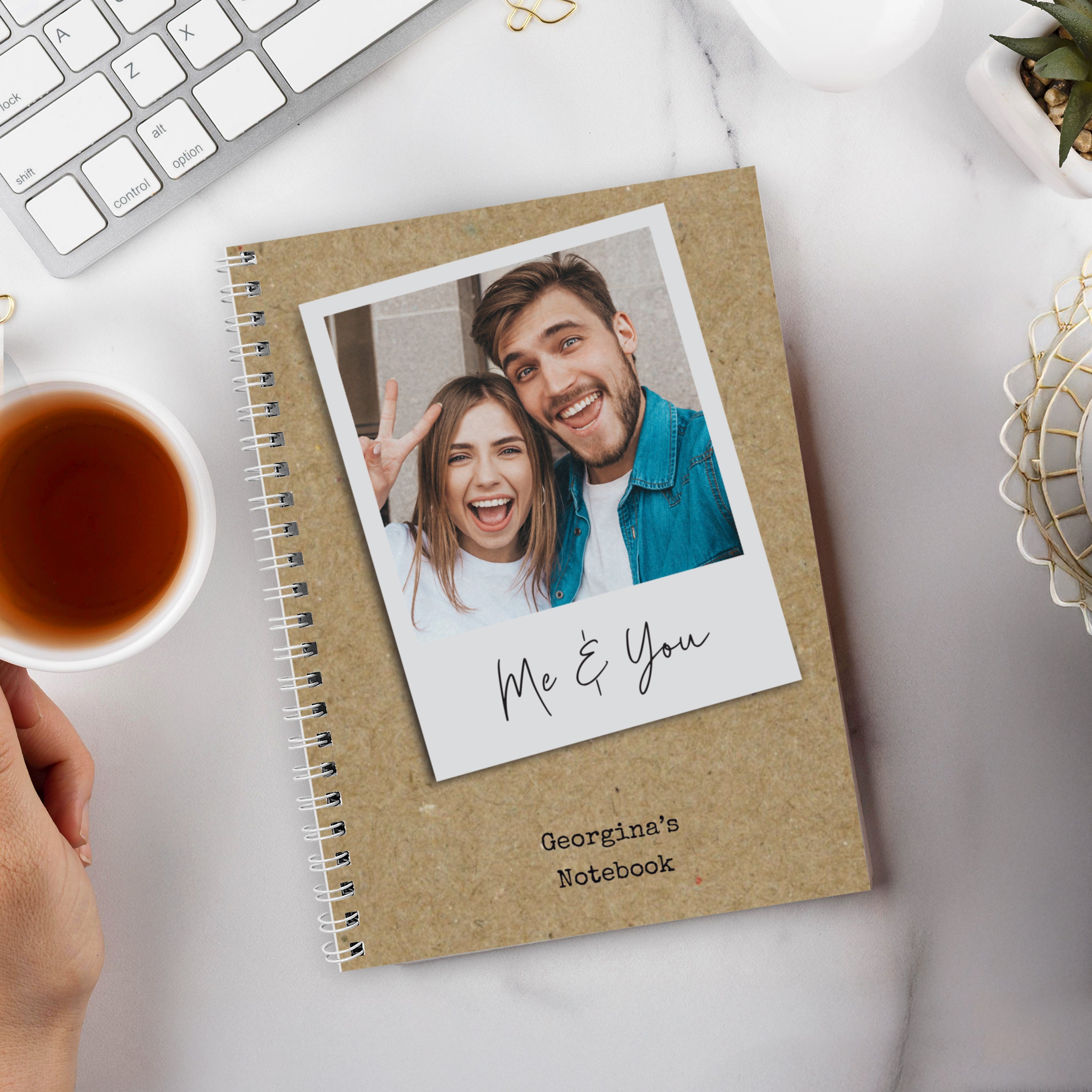 Personalised Photo Upload Polaroid Notebook - Shop Notebooks At Gift Moments - 4