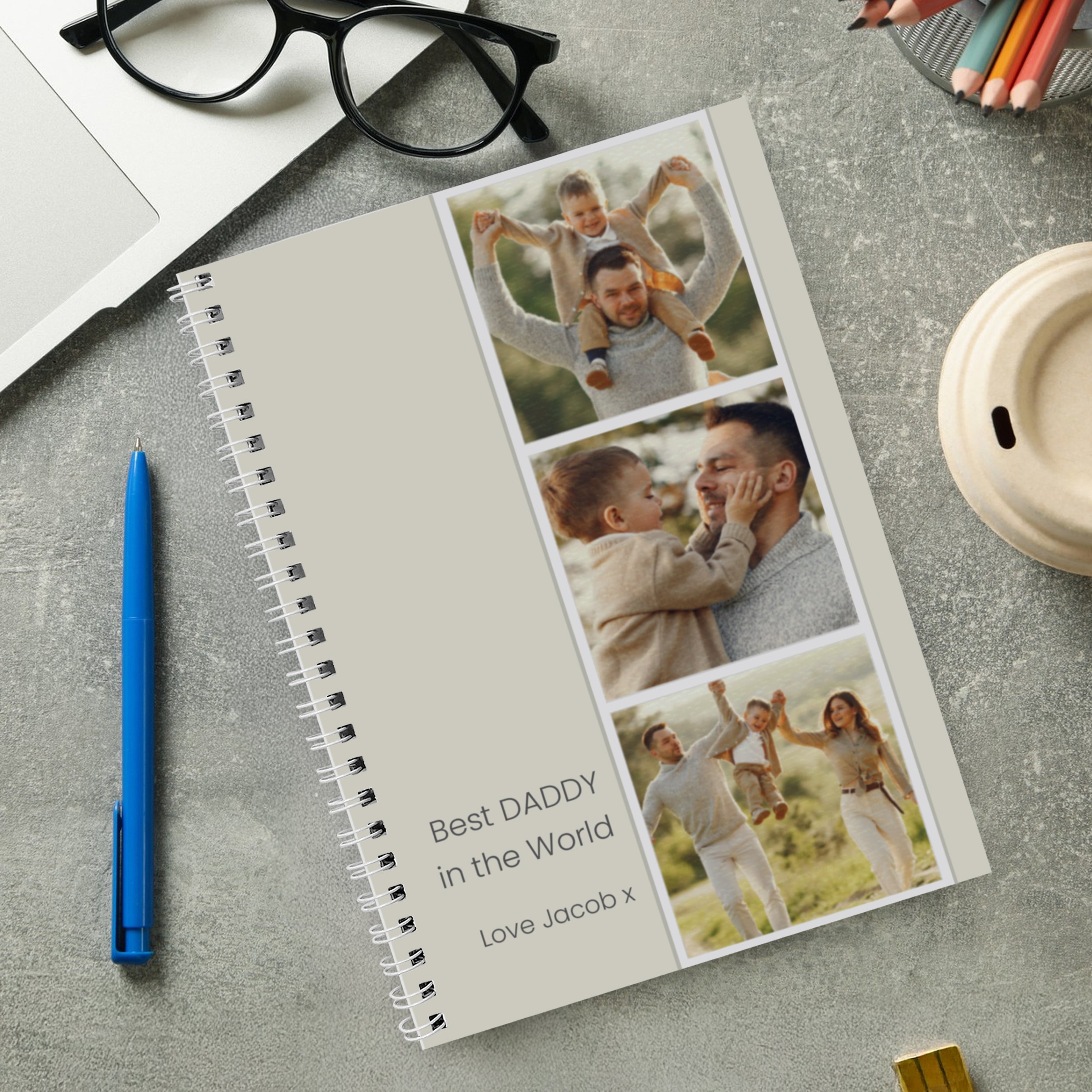 Personalised Photo Upload Strip Notebook - Shop Notebooks At Gift Moments - 2