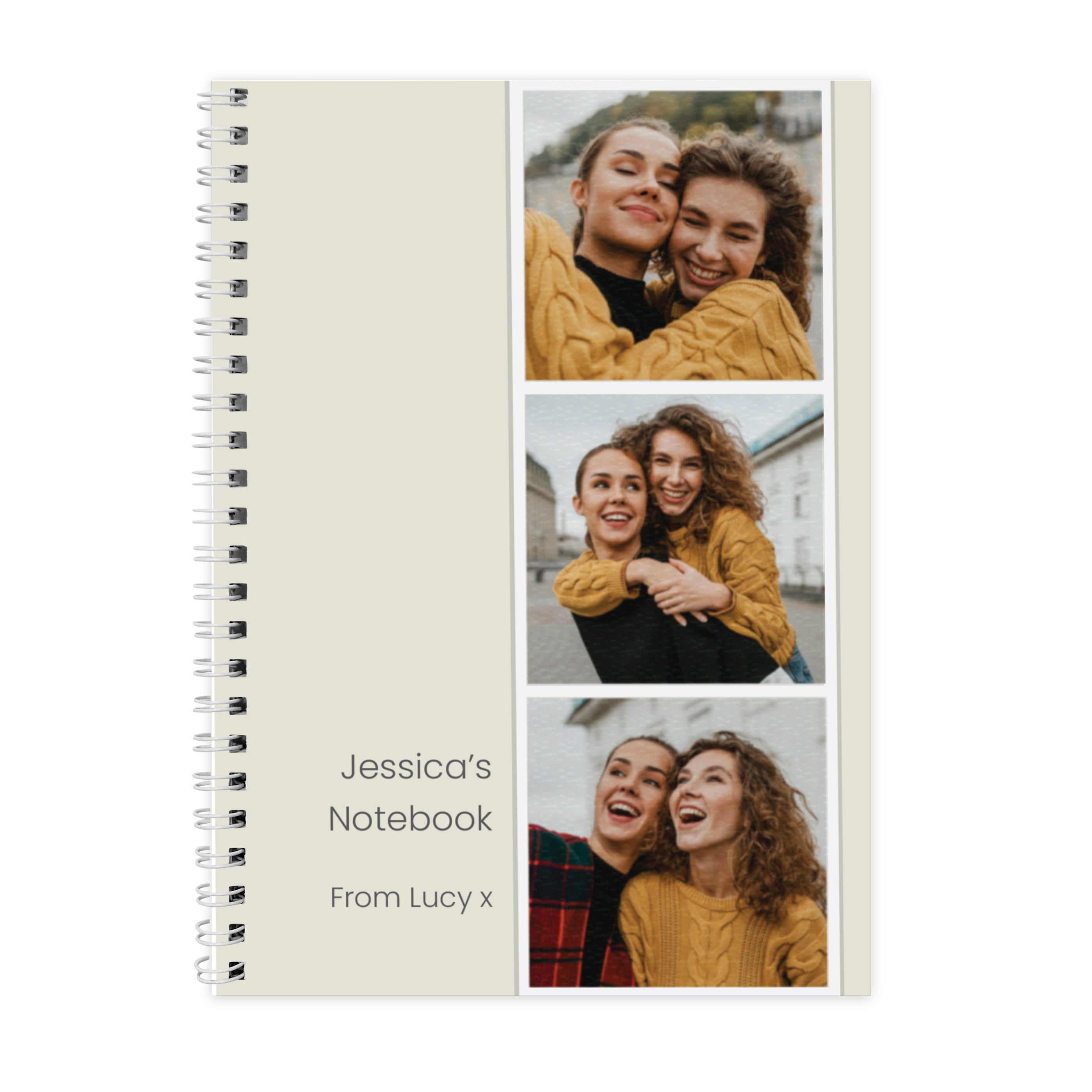 Personalised Photo Upload Strip Notebook - Shop Notebooks At Gift Moments - 5