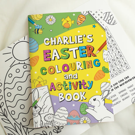 Personalised Easter Activity & Colouring Book - Shop Books At Gift Moments - 4