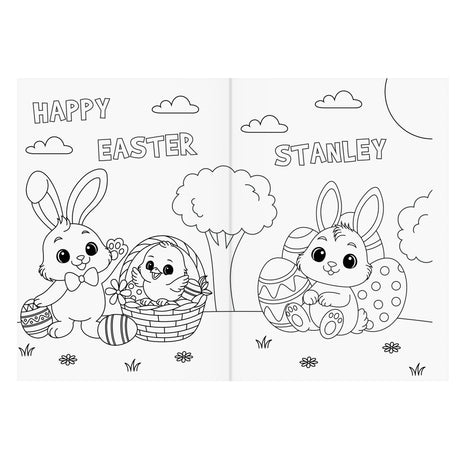 Personalised Easter Activity & Colouring Book - Shop Books At Gift Moments - 6