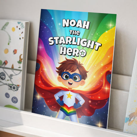 Personalised Starlight Hero Story Book for Boys - Shop Books At Gift Moments - 1