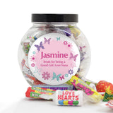 Personalised Butterfly Sweets Jar - Shop Sweets At Gift Moments - 2
