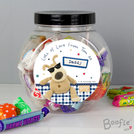 Personalised Boofle Stars Sweet Jar - Shop Sweets At Gift Moments - 1