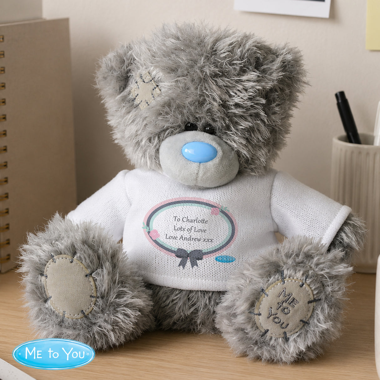 Personalised Me To You Bear Pastel Polka Dot - Shop Teddy Bears & Soft Toys At Gift Moments - 3