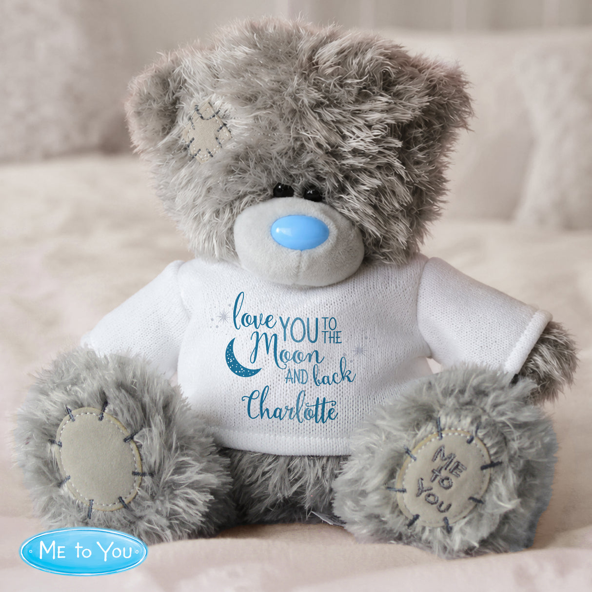 Personalised Me to You Bear ’To the Moon and Back’ - Shop Teddy Bears & Soft Toys At Gift Moments - 2