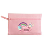 Personalised Cute Bunny Pink Pencil Case