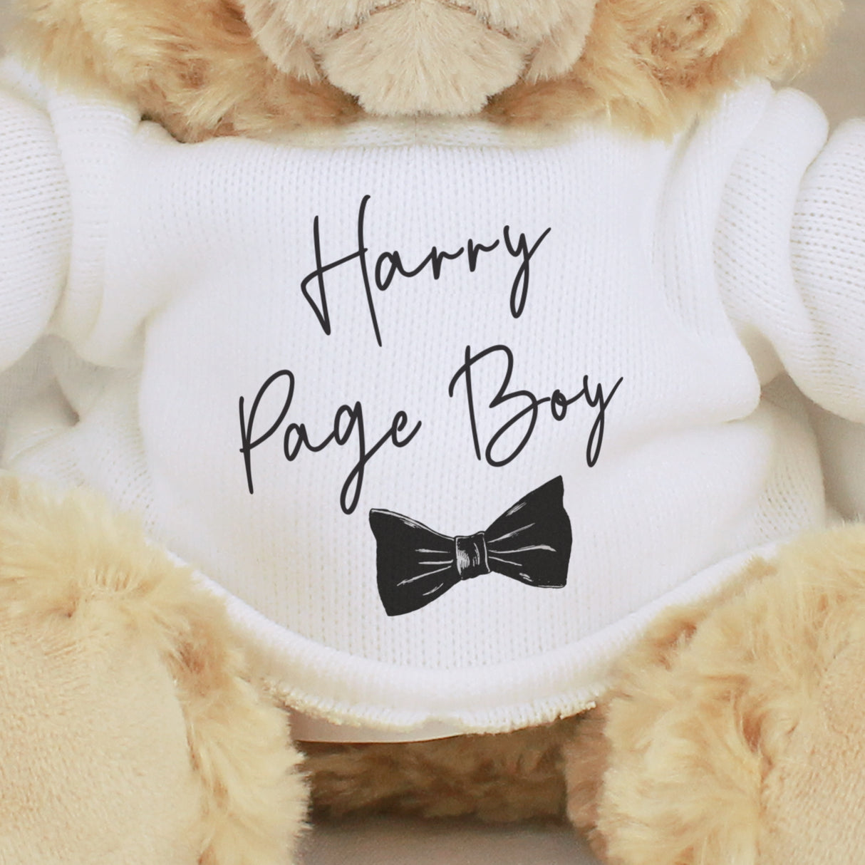 Personalised Bow Tie Page Boy Bear - Shop Teddy Bears & Soft Toys At Gift Moments - 2