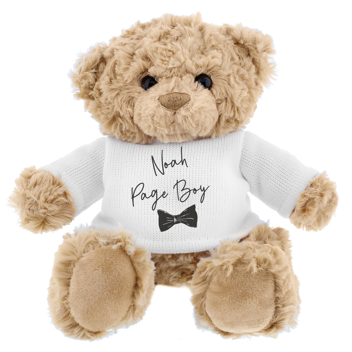 Personalised Bow Tie Page Boy Bear - Shop Teddy Bears & Soft Toys At Gift Moments - 4