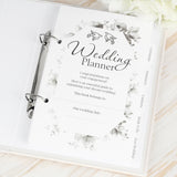 Personalised Black & Gold Wedding Planner - Shop Calendars & Planners At Gift Moments - 4