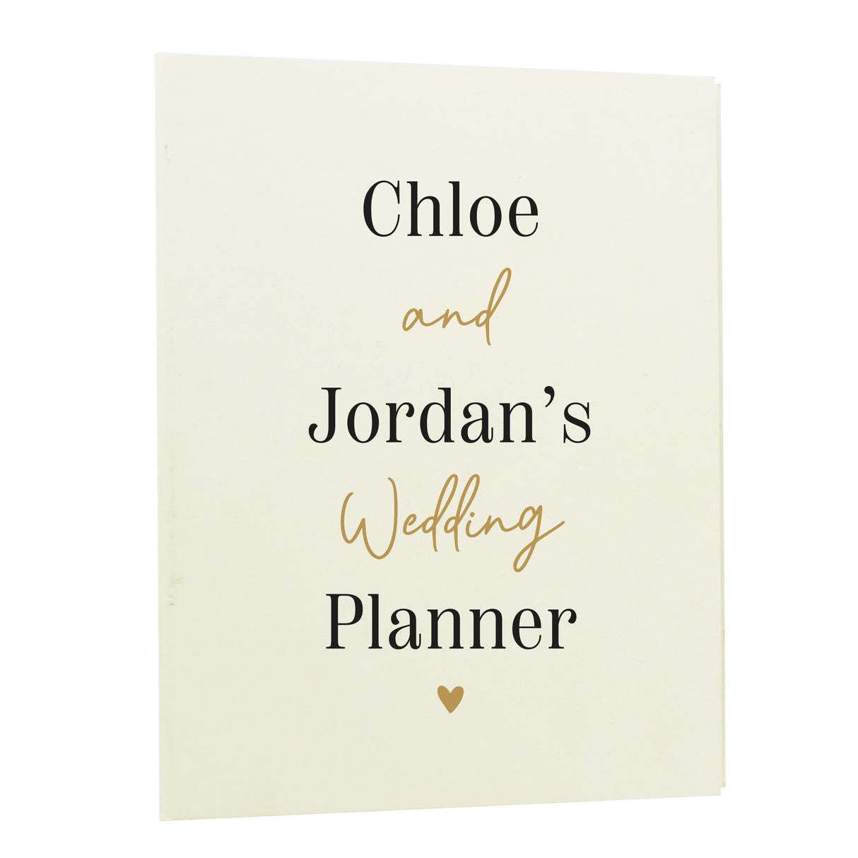 Personalised Black & Gold Wedding Planner - Shop Calendars & Planners At Gift Moments - 5