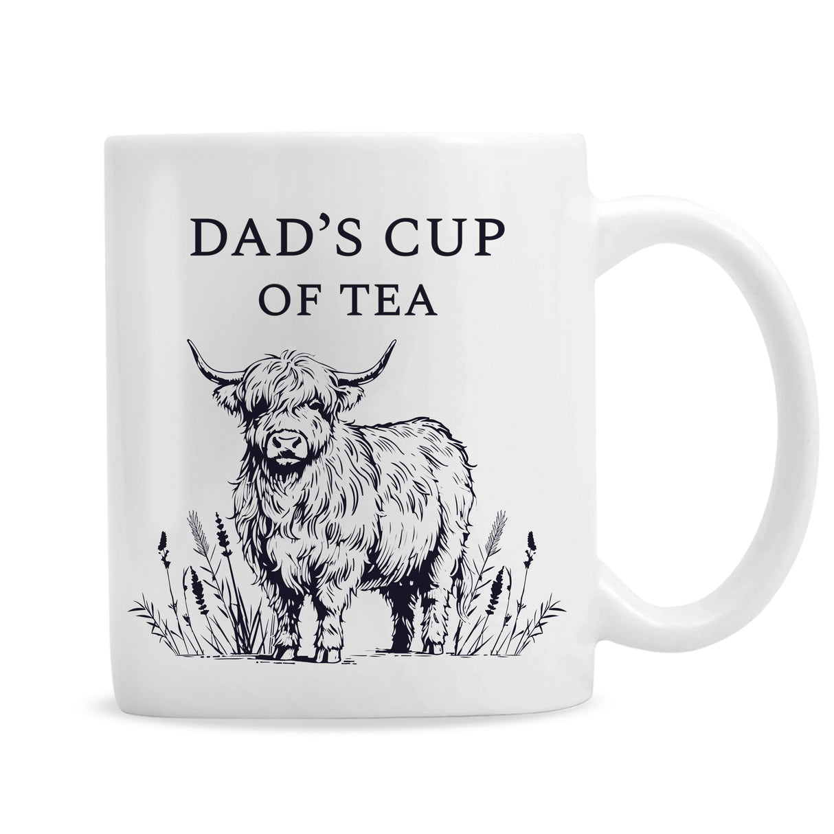 Personalised Black Highland Cow Mug - Shop At Gift Moments - 5