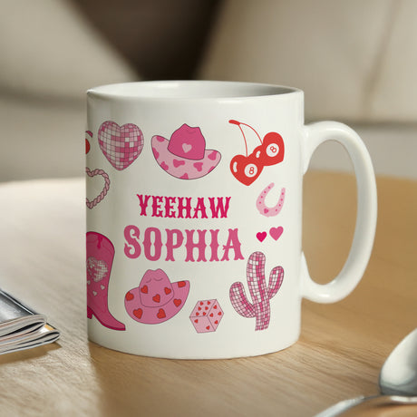 Personalised Cowgirl Mug - Shop Mugs At Gift Moments - 3