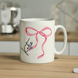 Personalised Bow Mug - Shop Mugs At Gift Moments - 3