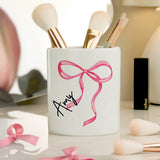 Personalised Bow Make Up Brush Holder - Shop At Gift Moments - 1
