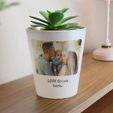 Personalised Photo Upload Plant Pot - Shop Pots & Planters At Gift Moments - 1