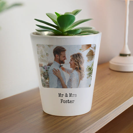 Personalised Photo Upload Plant Pot - Shop Pots & Planters At Gift Moments - 4