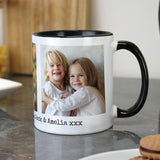 Personalised Multi Photo Upload Black Handle Mug - Shop Mugs At Gift Moments - 4