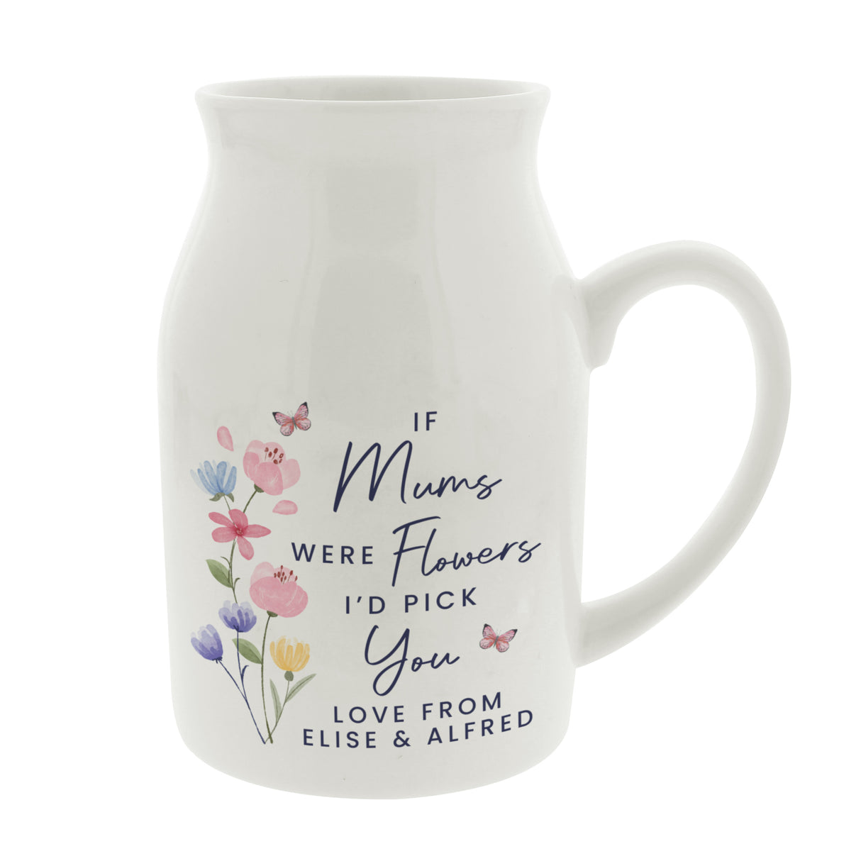 Personalised Id Pick You Jug Vase - Shop Vases At Gift Moments - 4