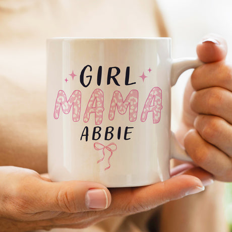 Personalised Girl Mama Mug - Shop Mugs At Gift Moments - 1