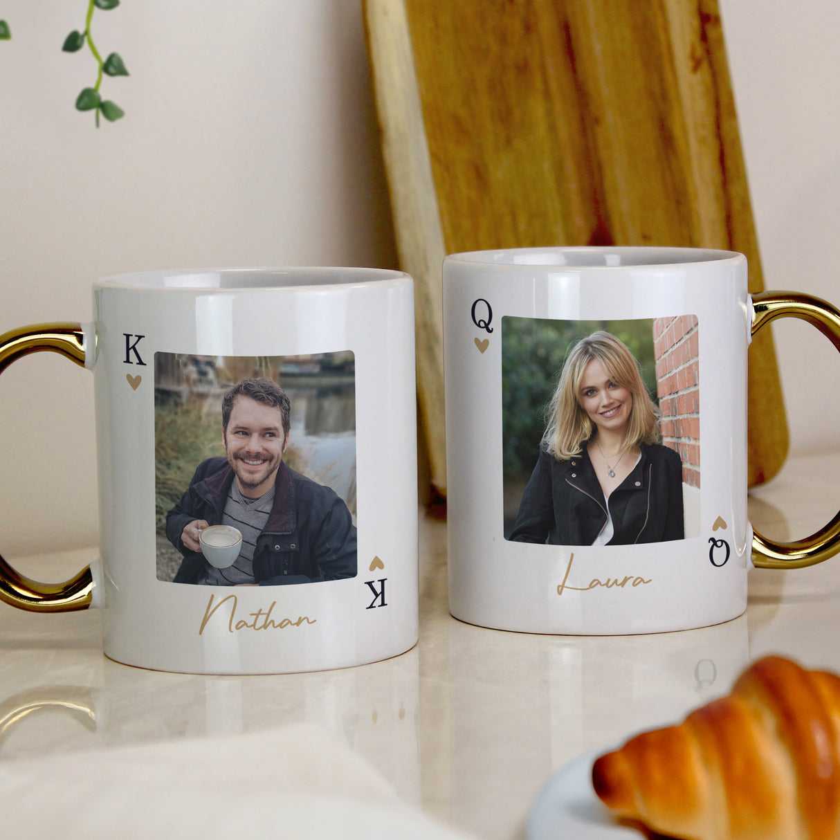 Personalised Photo Upload King Gold Handle Mug - Shop Mugs At Gift Moments - 3