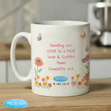 Personalised Me to You Flowery Mug - Shop Travel Mugsn12-5x20 At Gift Moments - 3