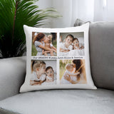 Personalised Mutli Photo Upload Cushion - Shop Cushions At Gift Moments - 4