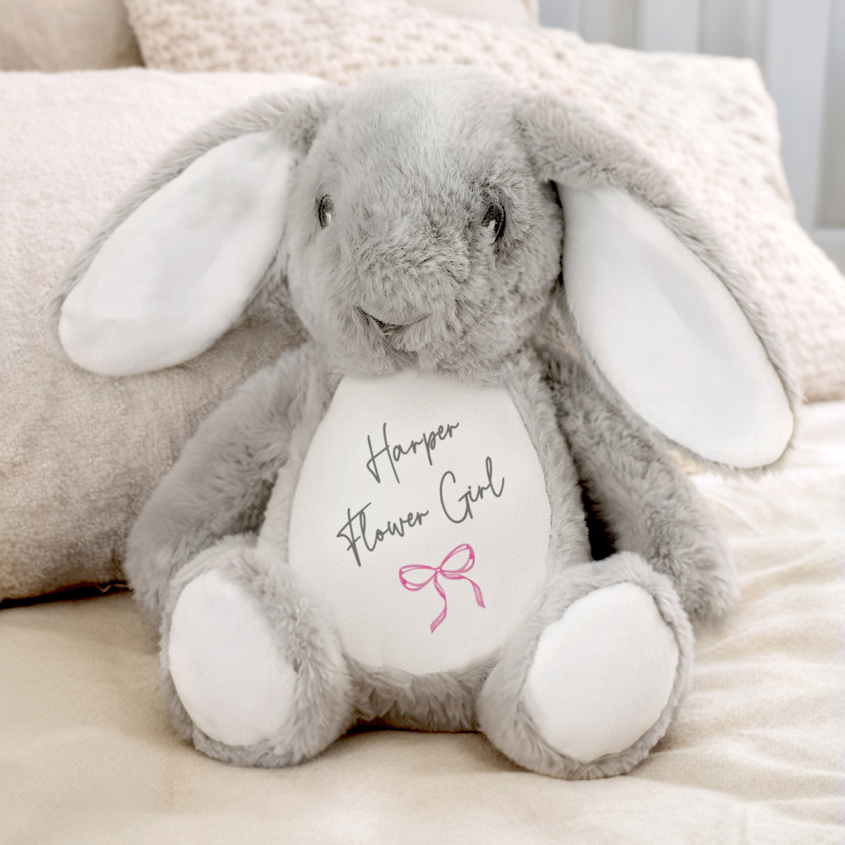 Personalised Flower Girl Bunny