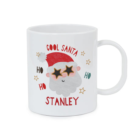 Personalised Cool Santa Plastic Mug - Shop At Gift Moments - 4
