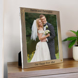 Personalised Black & Gold Free Text 8x10 Photo Frame - Shop Photo Frames At Gift Moments - 2