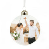 Personalised Photo Upload Glass Bauble - Shop At Gift Moments - 5