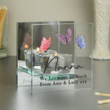 Personalised Butterfly Mirrored Tealight Holder - Shop At Gift Moments - 3