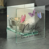 Personalised Butterfly Mirrored Tealight Holder - Shop At Gift Moments - 4