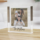 Personalised Photo Upload Small Glass Ornament - Shop Crystal Tokens At Gift Moments - 3